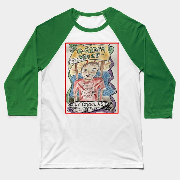 Gary Tovar Iconoclast PUNK Baseball T-Shirt by Hudley Flipside